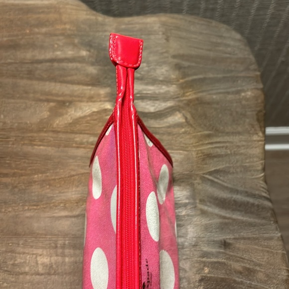 Kate Spade Pink Polka Dot Cosmetic Bag - Picture 5 of 10